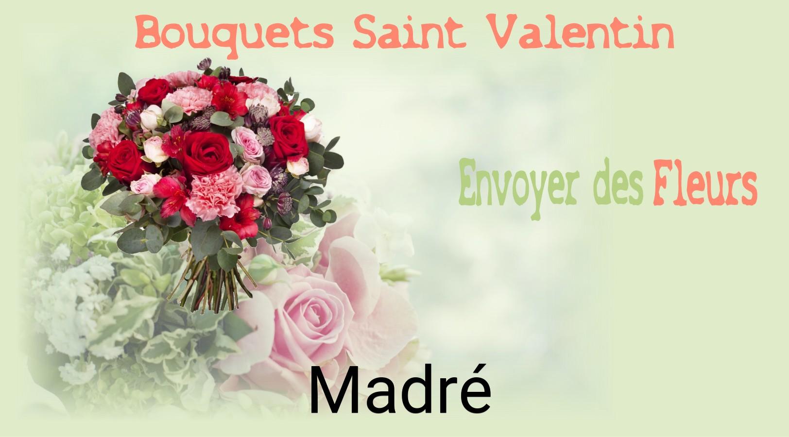 Roses de Saint-Valentin livrées à Madré